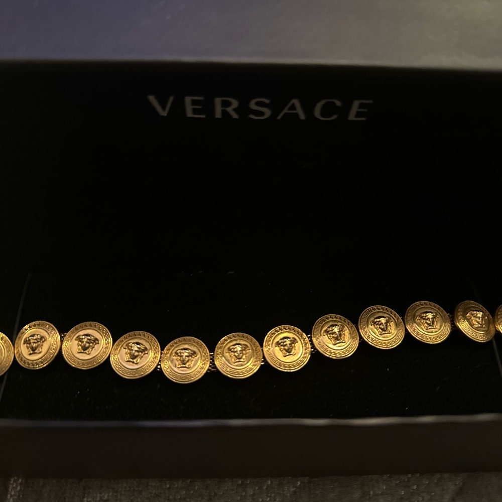 Gold Versace Necklace/Choker AUTHENTIC from Fashion Square Mall in Scottsdale AZ